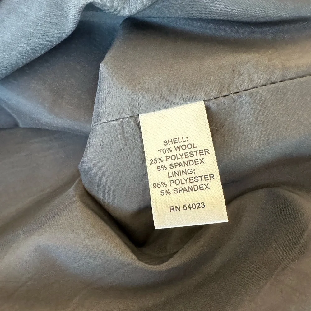 Banana Republic Gray Plaid Pencil Skirt - Picture 8 of 10